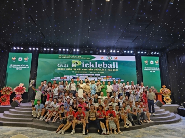 CLB Doanh nhân trẻ 1983 Việt Nam tham gia Lễ khai mạc Giải Pickleball Doanh nhân trẻ toàn quốc lần thứ I, năm 2025